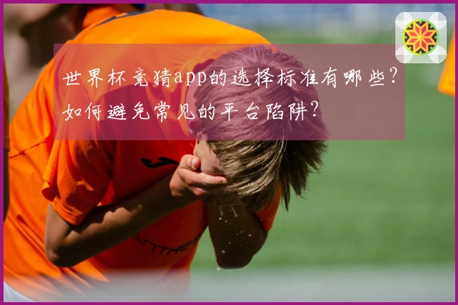 世界杯竞猜app的选择标准有哪些？如何避免常见的平台陷阱？