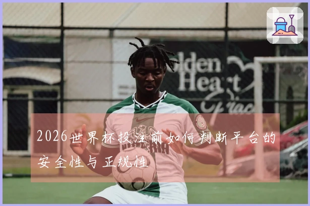 2026世界杯投注前如何判断平台的安全性与正规性