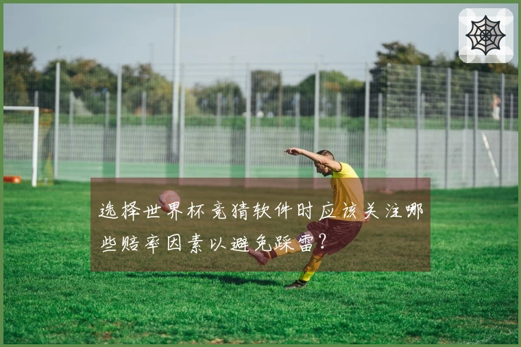 选择世界杯竞猜软件时应该关注哪些赔率因素以避免踩雷？